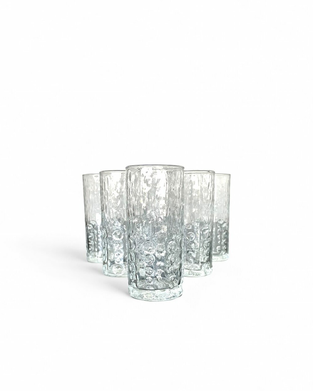 Set of 6 70s cocktail glasses