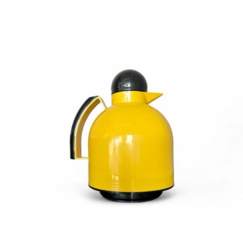 Thermos giallo 'Papillon' di Guzzini, anni'80