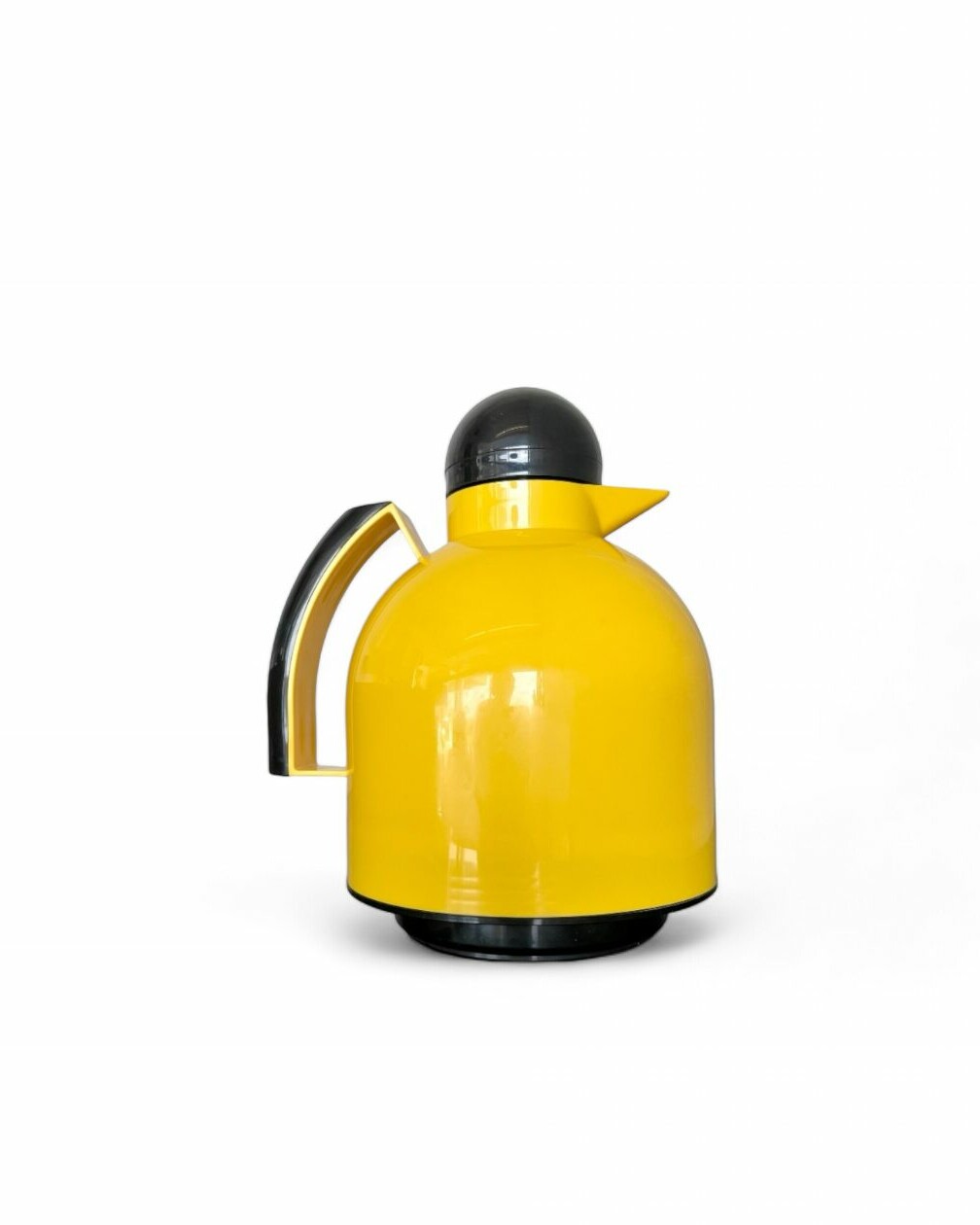 Yellow Thermos 'Papillon' by Guzzini, 1980s