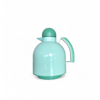 Thermos verde acqua 'Papillon' di Guzzini, anni'80