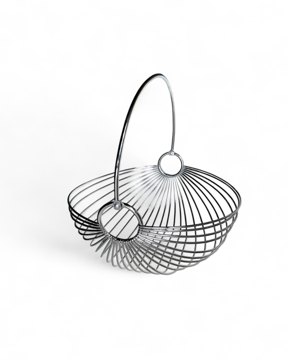 Scandinavian design steel basket