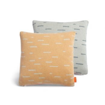 Square double-sided 'confetti' cushion