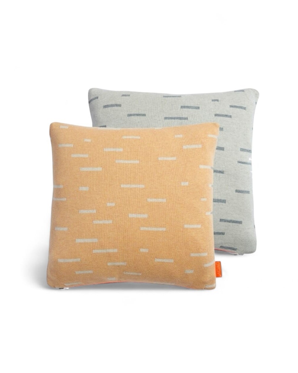 Square double-sided 'confetti' cushion