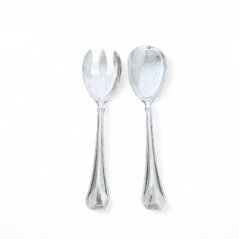 Elegant silver-plated salad cutlery from Faib Argenterie