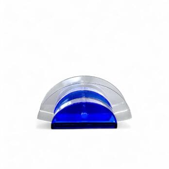 Blue 'Bon ton' napkin holder by Guzzini, 1980s