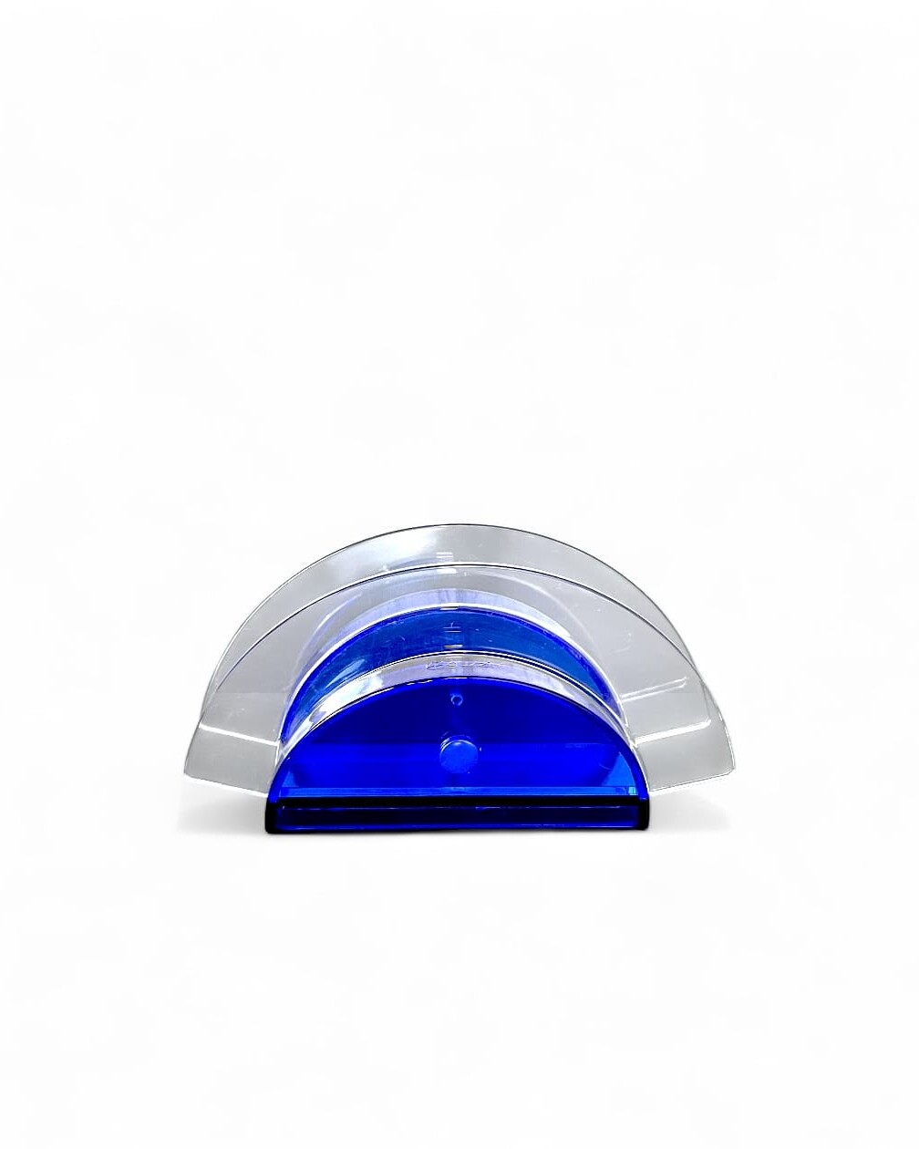 Blue 'Bon ton' napkin holder by Guzzini, 1980s