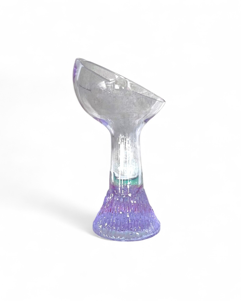 Vintage alexandrite decorative vase, Kristal Krisla