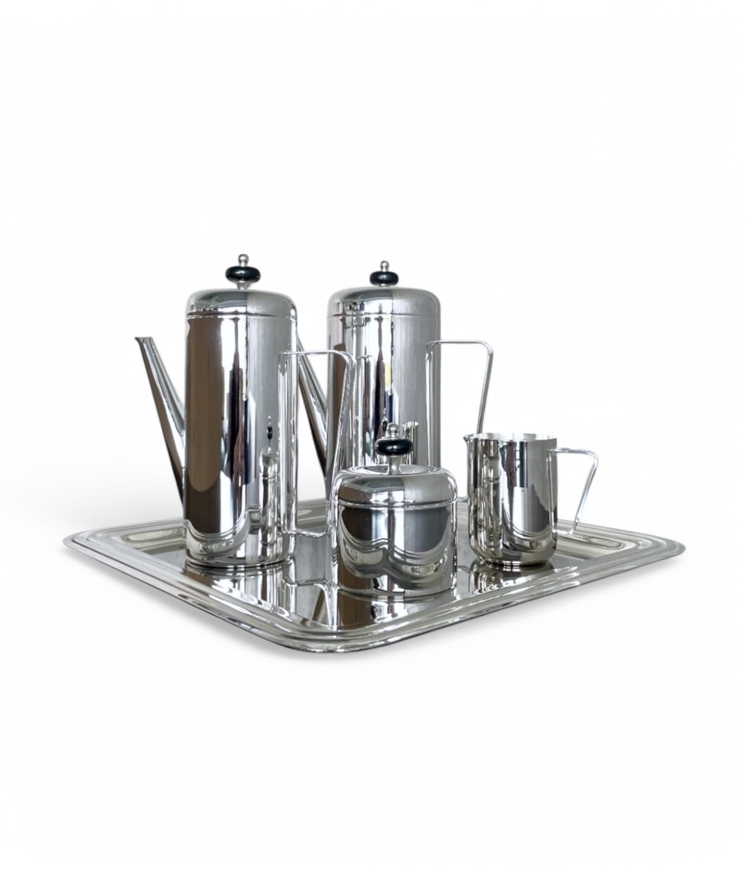 English coffee and tea set in Art Deco style as new