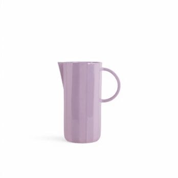 Lavender porcelain 'Facet' carafe by Schneid Studio