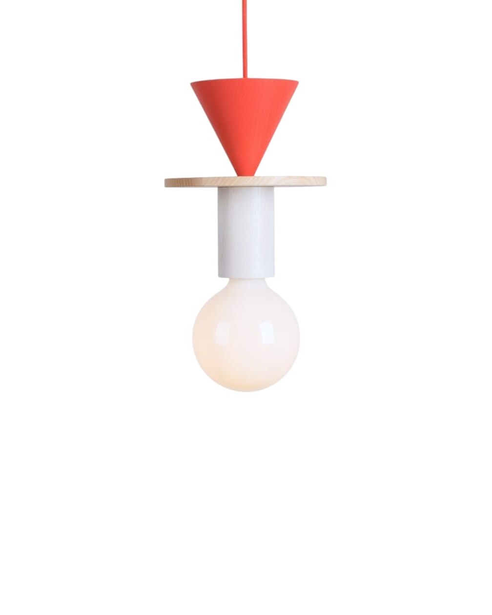 Junit' series ceiling lamp model 'Record', by Schneid Studio