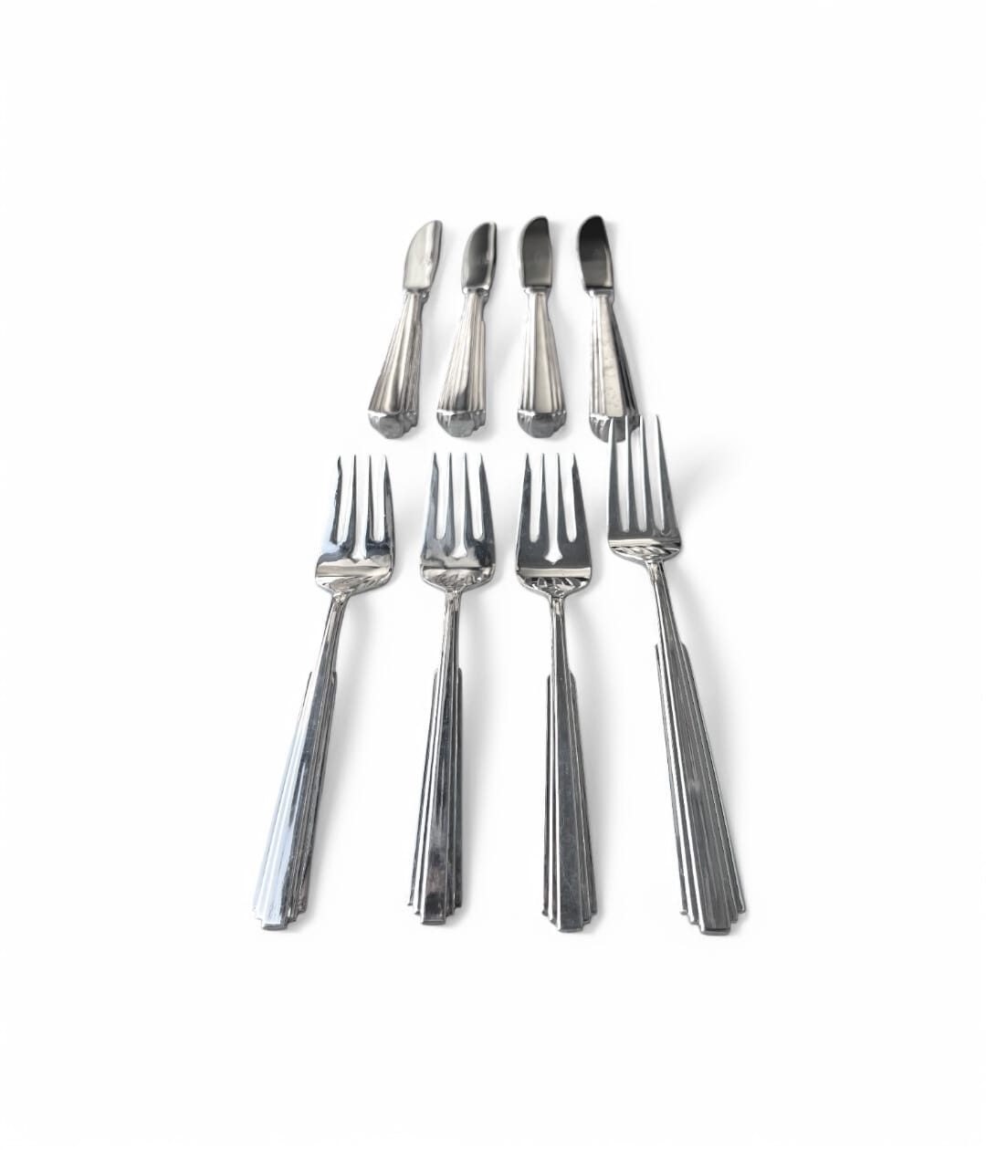 Mixed silver-plated cutlery set, vintage Arnolfo di Cambio